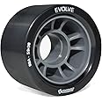 Bont Skates - Evolve Roller Derby Skate Wheel - Indoor Roller Skate Wheels - Rollerskate Wheels - 88A 92A 95A 98A - Red Black Blue Purple