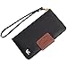 iPhone 4S Case,iPhone 4 Case,by HiLDA,Wallet Case,PU Leather Case,Credit Card Holder,Flip Cover Skin[Black]
