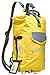 Luck route Dry Bags Waterproof (20L - Yellow) - Dry Bags for Kayaking Waterproof - Dry Sack Water Bag - Water Proof Bag - Waterproof Bags for Boating - Waterproof Backpacks - Waterproof Floating Bag
