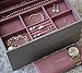 STACKERS jewelry box | antique rose pink watch & bracelet pad stacker accessory for dove gray STACKERS