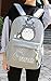 Student Preppy Style School Bag Cartoon My Neighbor Totoro Backpack Rucksack size One Size (Gray)