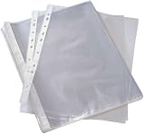G4Gadget 200 Quality Punched Pockets A4 50 Micron Crystal Clear view 5