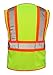 Flame Retardant Vest, Class 2 Yellow with 2