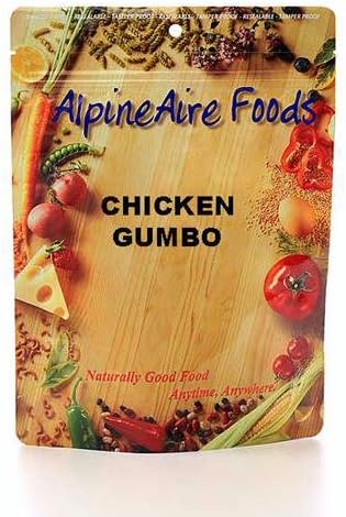 AlpineAire Foods Freeze-Dried Chicken Gumbo