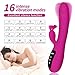 Mixfun Rabbit Vibrator Dildo G Spot vibrators with Bunny Ears for Clitoris Stimulation Waterproof Sexy Toys Clit Stimulator with 16 Vibration Modes Quiet Dual Motor for Women USB Magnetic Rechargeable