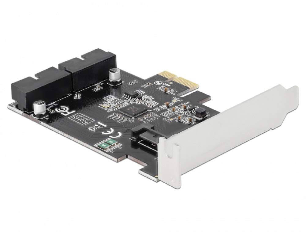 DeLock PCI Express Card to 2x Internal USB 3.0 Post Plug, 90387