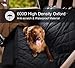 Bonve Pet Dog Seat Cover - Waterproof Pets Car Liner with 2 Adjustable Pet Car Safety Belts Best Dog Hammock Bench Protector for Cars, SUV, Standard