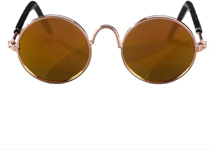 Sh Drôle Mignon Chien Chat Rétro Mode Lunettes De Soleil