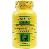 Sun Ten - Coptis & Scute Combination Capsules / Huang Lian Jie Du Tang / 黃連解毒湯