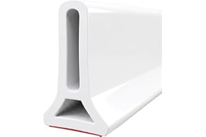 39Inch Collapsible Shower Threshold Water Dam 2" High Shower Barrier Water Stopper 2" Tall Shower Water Guard to Keep Water i