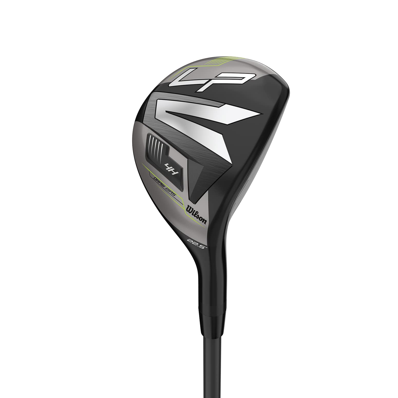 Wilson Staff Launch Pad 2 Hybrid 4 (22.5°) - Men's Left Handed, Graphite Regular Flex Golf Club for Easy Launch & Forgiveness