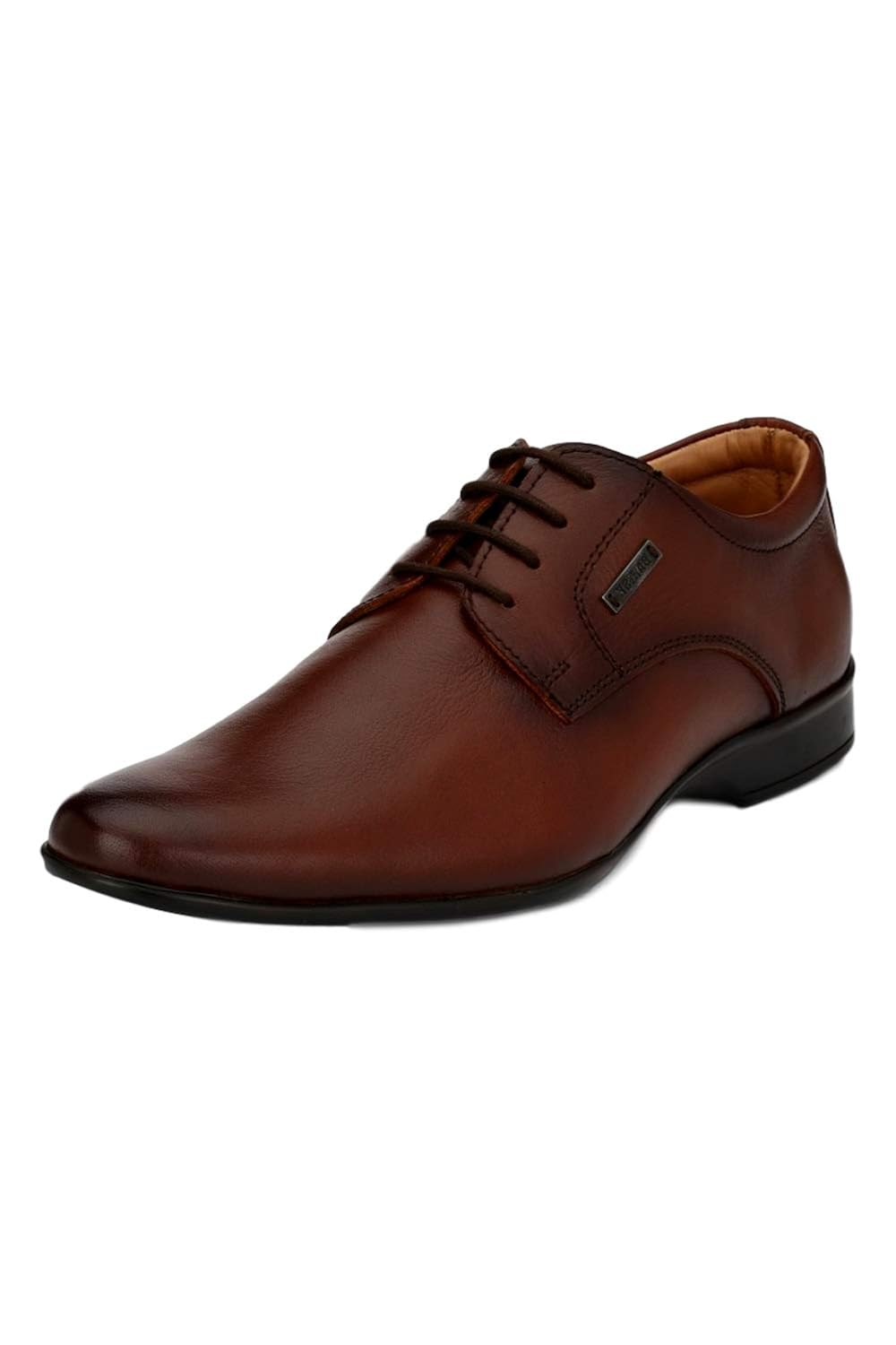 Buy BANISH Men�s Leather LaceUp Formal Shoes (39009_Brown