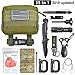 Tianers Survival Kit 16 in 1, Gifts for Men Husband Dad,Emergency Survival Gear, Cool Birthday Ideas for Him Boyfriend Boy Teen, Survival Tool for Cars, Camping, Hiking, Hunting,Fishin