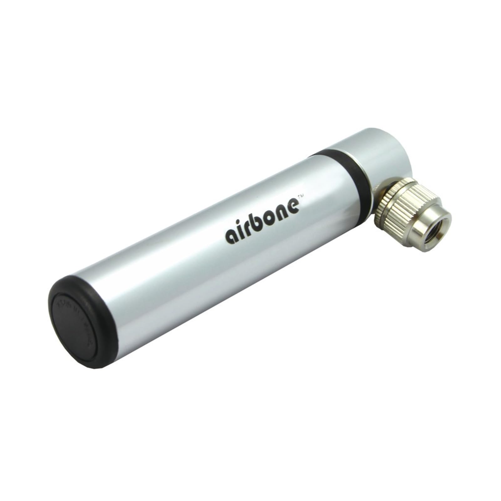 Airbone Plain 2191203070 Mini Pump, Silver, 10 x 2 x 2 cm
