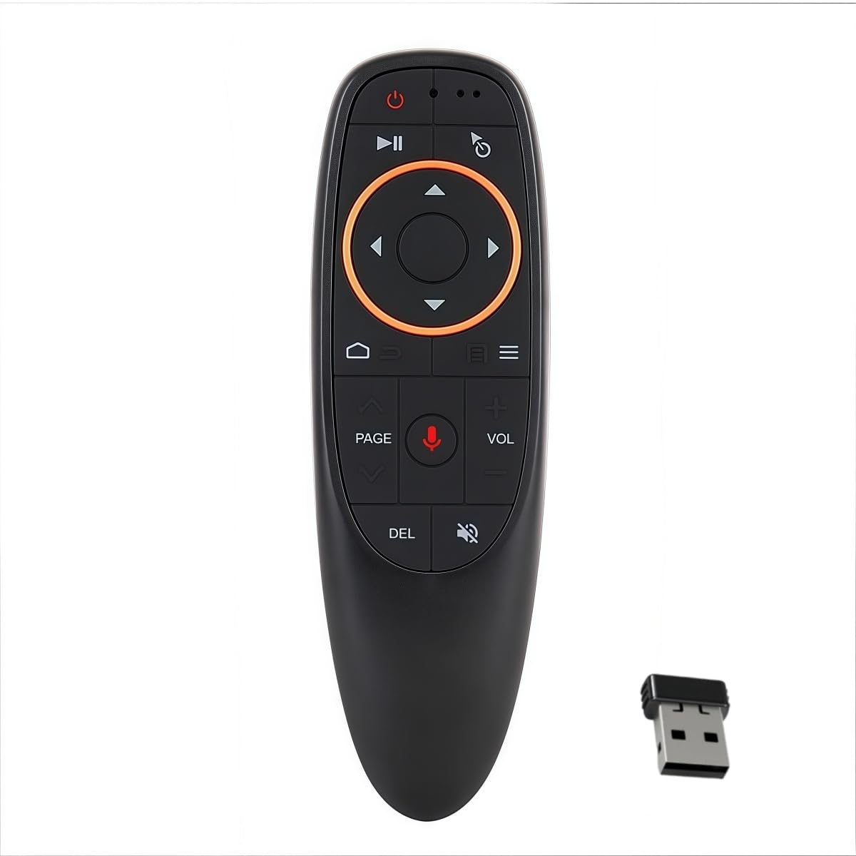 Photo 1 of BIFANS 2.4G Wireless Air Fly Mouse Remote Control with Voice Input and 6-Axis Gyroscope IR Learning for Android TV Box MXQ,HK1,X96,T95,M8,TX3/Smart TV/HTPC/Laptop/Projector:G10S