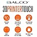 Balco Touch 3D Printer with Heated Bed, Touchscreen, SD Card, Bed Leveling Wizard & 100m Filament