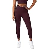 YITTY Active Women's Ultraluxe Crossover High-Waist Legging, Athleisure, 4-Way-Stretch