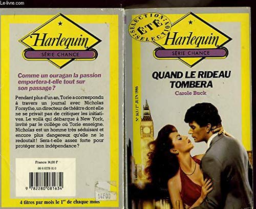Quand le rideau tombera