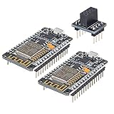 MakerFocus 2pcs ESP8266 NodeMCU LUA CP2102 ESP-12E