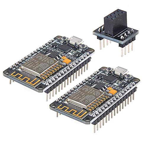 MakerFocus 2pcs ESP8266 NodeMCU LUA CP2102 ESP-12E Internet WiFi ...