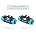 LIXADA Bike Handlebar Bag, Cycling Handlebar Storage Bag Mountain Bicycle Front Frame Bag Pannier Pouch with Roll Top Closure Waterproof for Road Mountain Bike Outdoor