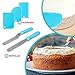 KüchePro 135-Piece Premium Cake Decorating Supplies Kit - Cake Turntable Stand, 55 Numbered Icing Tips, 4 Piping Couplers, 1 Silicone Pastry Bag, 50 Disposable Pastry Bags & Many More Decorating Tools