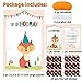 MISS FANTASY Woodland Games Pin The Tail on The Fox Woodland Baby Shower Games Activities Pin The Tail on The Donkey Game for Kids with 24 Stickers Woodland Party Favors for Kids