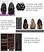 Jerry Curly Clip in Hair Extensions 14 Inch Dark Brown Color Human Hair Double Weft Brazilian Unprocessed Virgin Hair Extensions 7Pcs/lot 16 Clips (70g 14