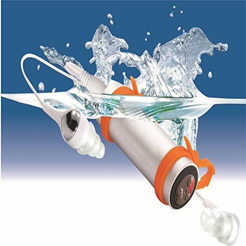 JINBEST Waterproof Water MP3 Music Player FM Radio Earphone For Underwater Sport Swimming Diving