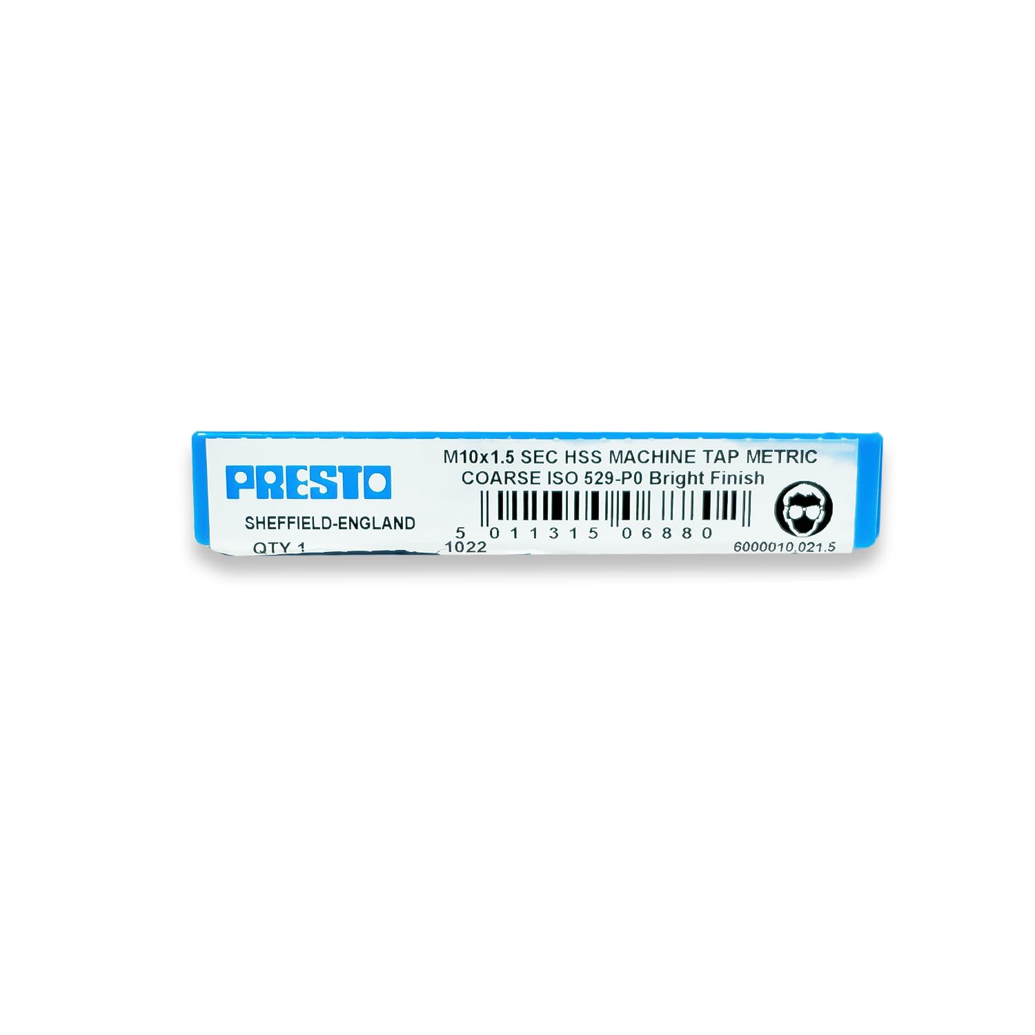 Presto 6000010.021.5 M10x1.5 Metric Coarse Hand Tap - Second