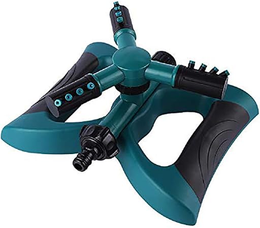 Aspersor de Césped KEMAGO Ajustable Giratorio de 360 ??°, Rociadores de
