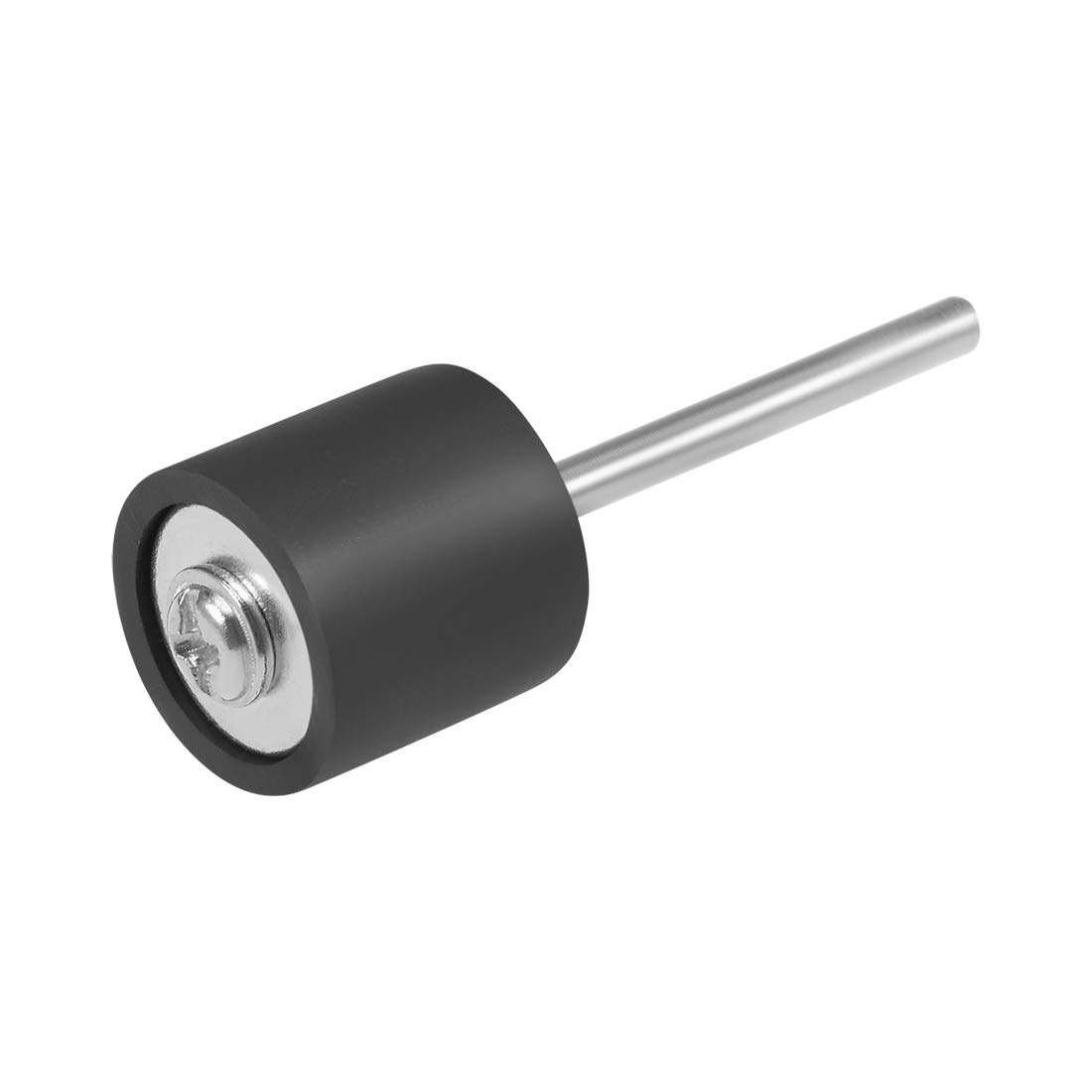 sourcing map 1/2 Inch Drum Rubber Mandrels 2.35mm Shank Sanding Sleeve Holder for Rotary Tools