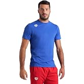 Arena Unisex Adult Team Solid Crew Neck T-Shirt Short Sleeve Quick Dry Athletic Lightweight Top