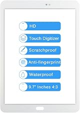 LADYSON White Outer Glass for Samsung Galaxy Tab S2 9.7 T810 T815 Screen Repair view 2