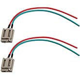Hoypeyfiy Distributor Pigtail Wiring Harness 2pcs Tachometer Connector Replacement for GM HEI 170072 12Volts Battery