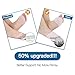 [Upgraded] Feetrelax Toe Separators Pinky Hammer Toe Straightener Protector for Tailors Bunion Overlapping Toe Gel Metatarsal Toe Ball of Foot Cushion Forefoot Support Pads for Men Women