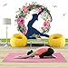 Non Slip Yoga Mat,LetsFunny Anti-Tear Extra Thick Eco Friendly Yoga Mats for Women,Men with Carrying Strap - 1/4-Inch,72