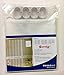 Shower Curtain or Liner with Hooks Waterproof Eco Friendly & PVC-Free Fabric Shower Curtain Liner for Bathroom Bath Tub 72x80 inches