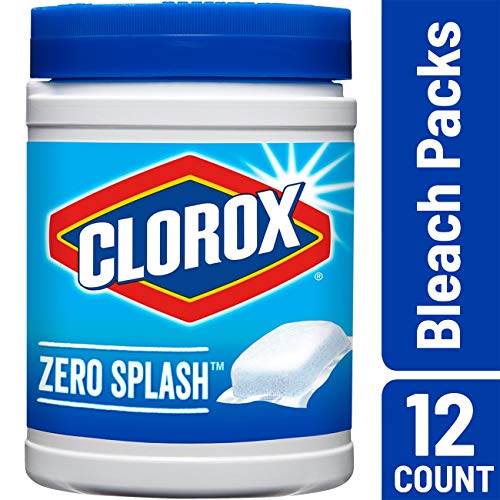 Clorox Control Bleach Packs, Regular Laundry Packs, 12 Count