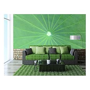 Leaf Background - Removable Wall Mural | Self-Adhesive Large Wallpaper - 66x96 inches