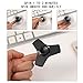 HITASION Hand Spinner Fidget Toys for Adults EDC ADHD Focus High Speed 1-2 Min Smooth Spin Aluminum (LU-Black)