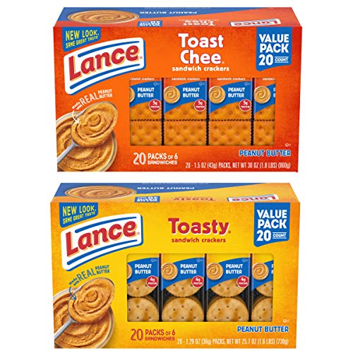 Lance Toasty and Toastchee Assorted Sandwich Crackers