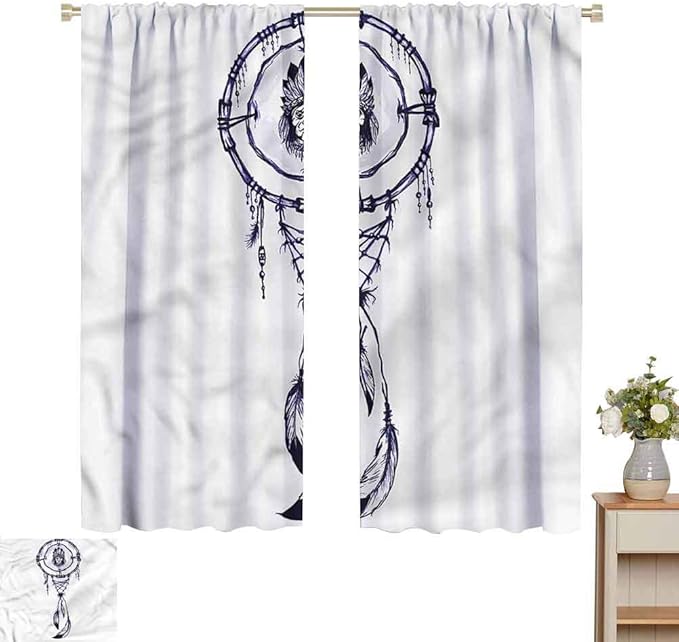 Amazon.com: June Gissing Native American Room Darkening Curtains for