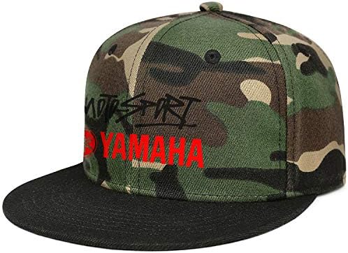 Motosport Yamaha Mens Womens Snapback Dad Cap Classic Hat Hip Hop Hats