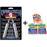 IronMind Two-Way CoC Grip Set: CoC Trainer Gripper (c. 100 lb.) and Expand-Your-Hand Bands
