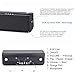 Efsound Ef-101 Aluminum Portable Wireless Bluetooth Speaker with 3.5 mm Aux Line, Black