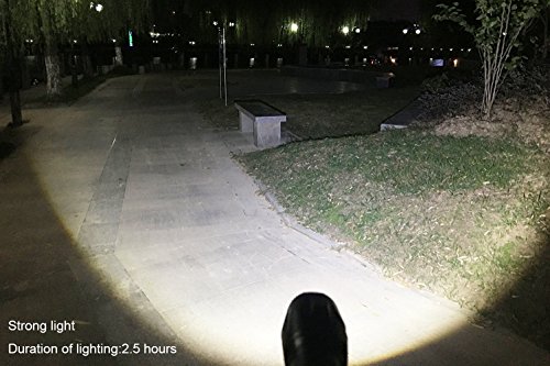 image for West Biking Rechargeable Bike Lights, Waterproof LED Torch Flashlight 