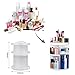 Cosmetic Organizer, Baban Makeup Organizer 360 Degree Rotating Adjustable Large Capacity Multi-Function 7 Layers Cosmetic Storage Holder,Great for Countertop,Bathroom,White