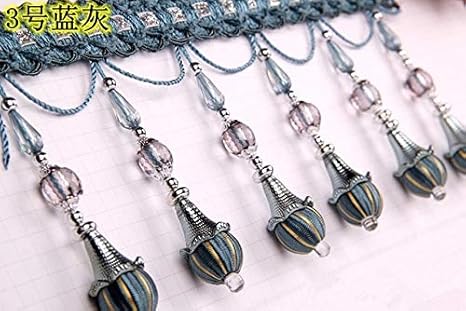 Amazon Com 13 Yards Luxury Tassel Fringe Trim Lace Curtain