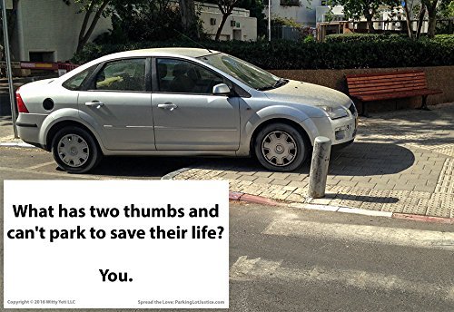 5 Parking+Cards+Pack+Designs+Funny